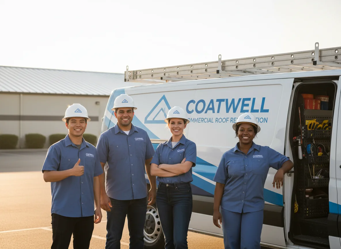 Commercial roof coating company in Kents Hill, ME